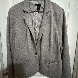 NWOT Lane Bryant grey knit jacket. Size 26